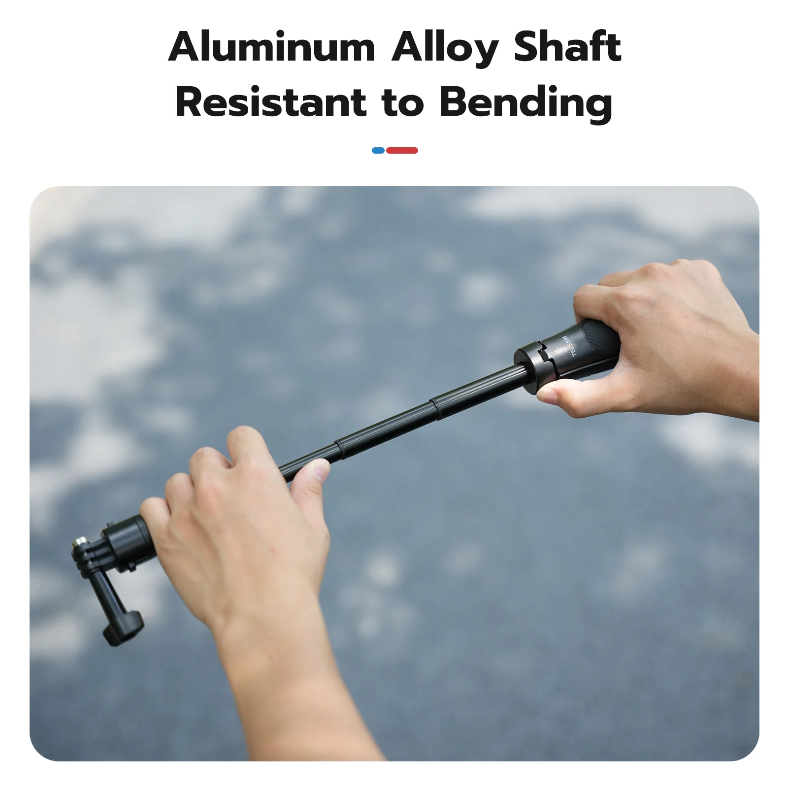 TELESIN QUICK RELEASE SELFIE STICK MINI TRIPOD S1-MNP-02 thumbnail 4