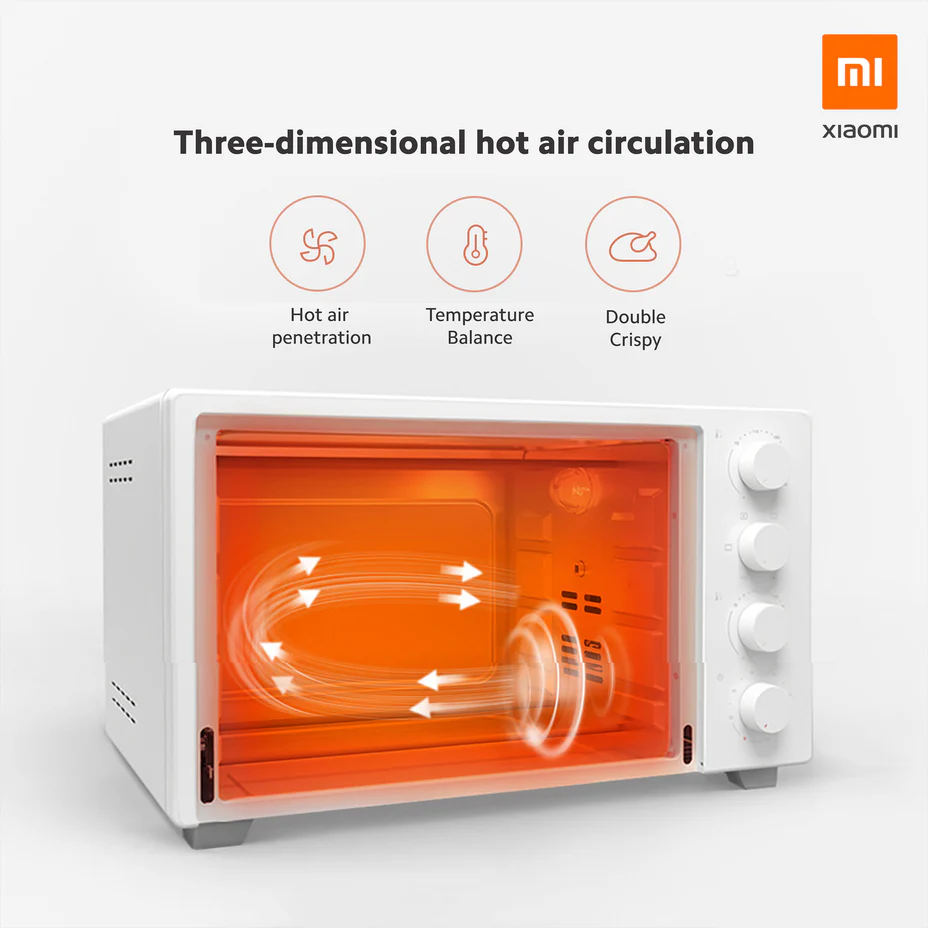XIAOMI ELECTRIC OVEN 32L MDKXDE1ACM thumbnail 6