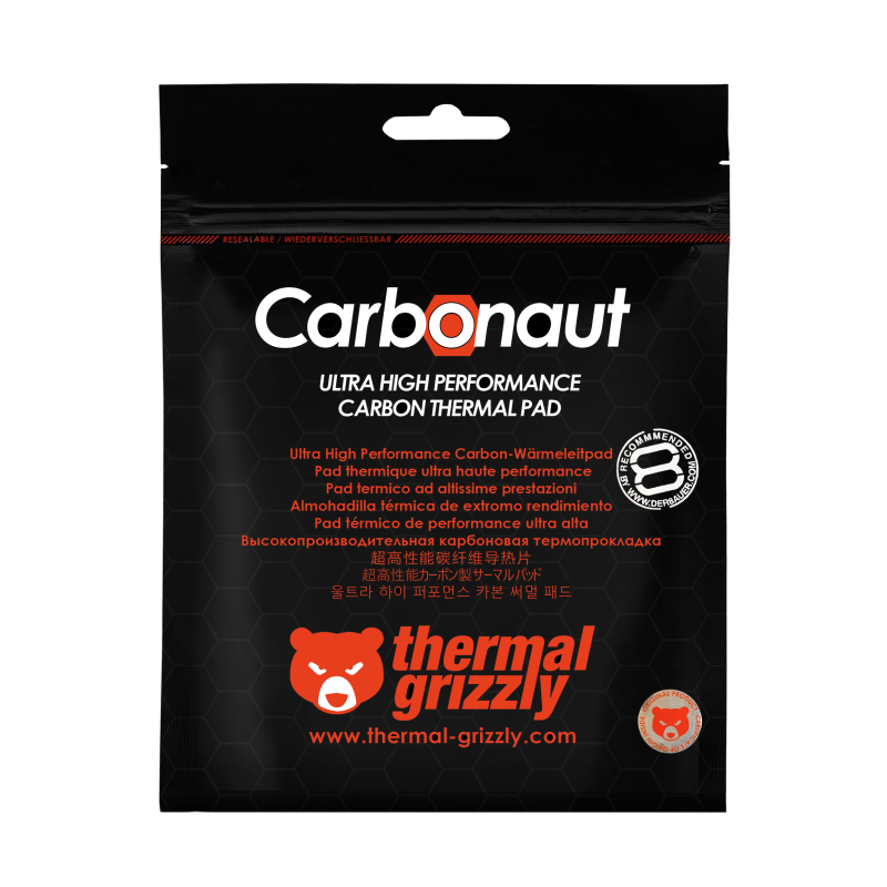 Thermal Grizzly Carbonaut 25x25x0.2 TG-CA-25-25-02-R thumbnail 2