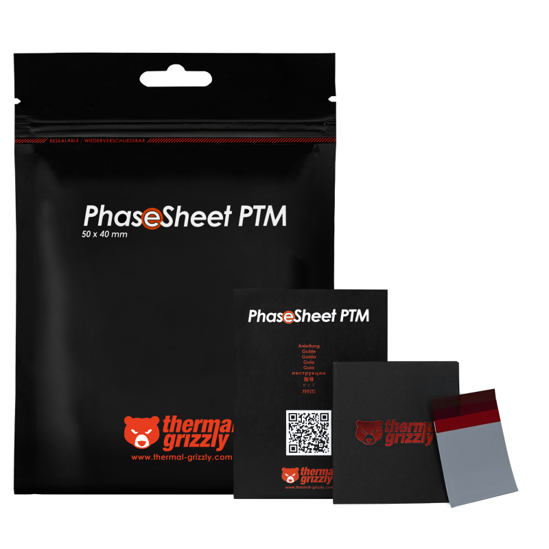 Thermal Grizzly TG PhaseSheet PTM - 50x40mm TG-PS-50-40 thumbnail 3