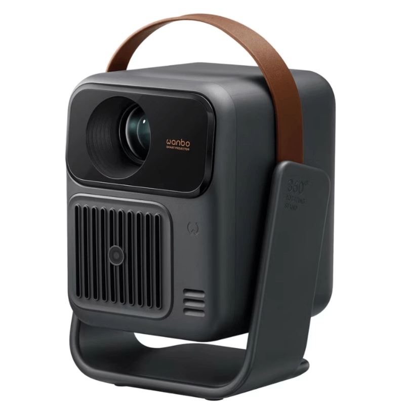 WANBO TOGO PRO PORTABLE SMART PROJECTOR 500 ANSI LUMENS ANDROID 14 WITH BATTERY INCLUDED DARK BLUE
