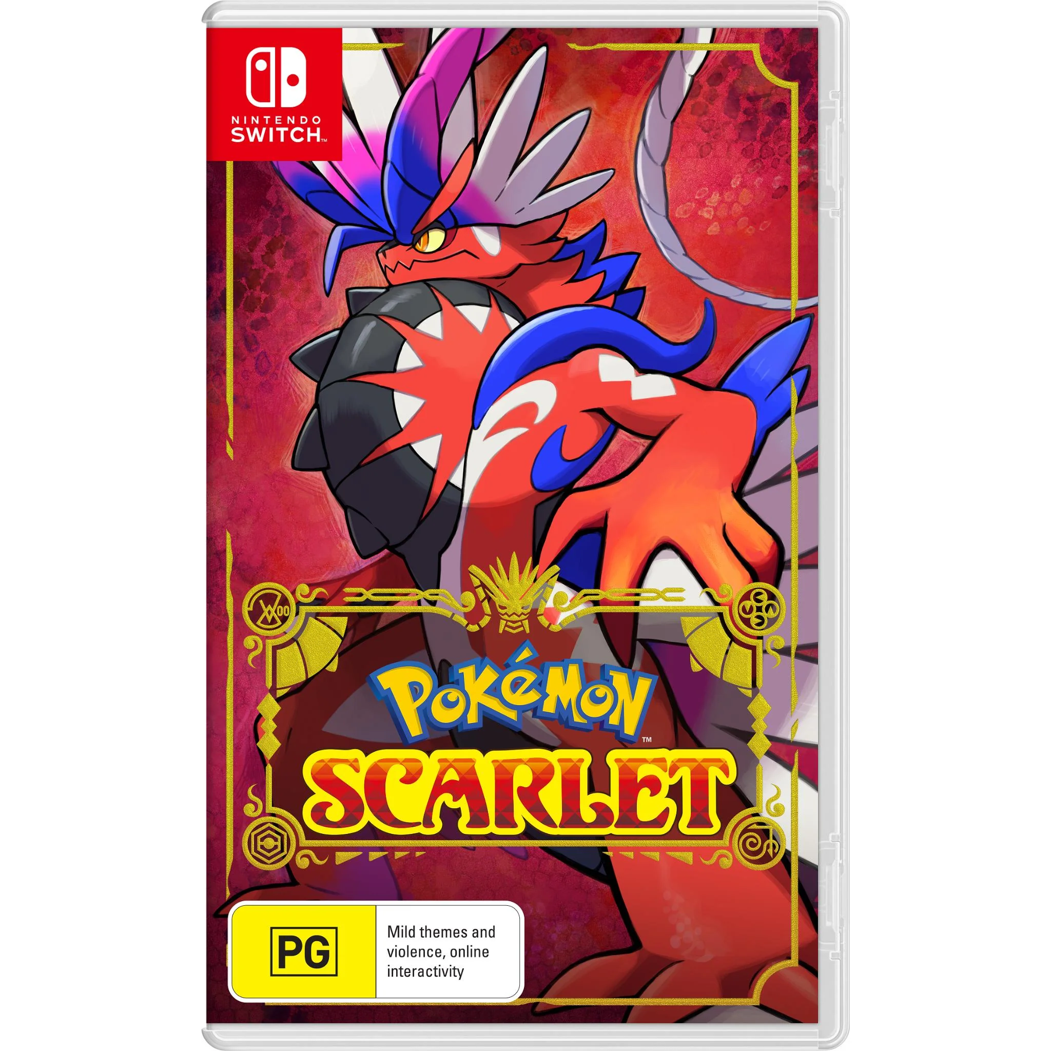 NINTENDO SWITCH POKEMON SCARLET GAME CD