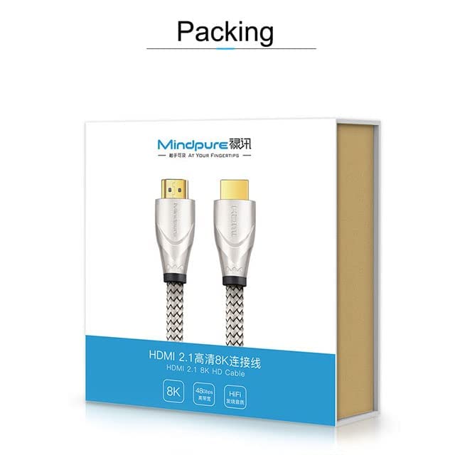 MINDPURE HDMI HD CABLE 8K VERSION 2.1 3M LX10354 thumbnail 8
