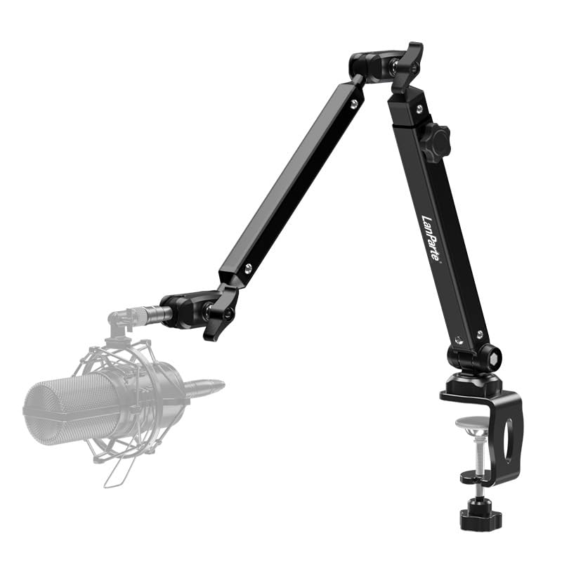 LANPARTE MICROPHONE HOLDER STAND WITH DESKTOP CLAMP DMS-01 thumbnail 2