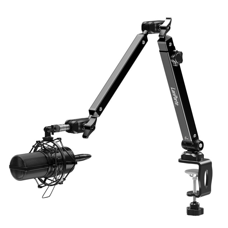 LANPARTE MICROPHONE HOLDER STAND WITH DESKTOP CLAMP DMS-01 thumbnail 4