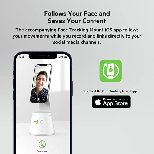 BELKIN MAGNETIC FACE TRACKING MOUNT MAGSAFE COMPATIBLE WHITE MMA001BTWH thumbnail 3