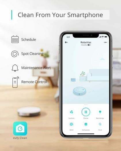 EUFY ROBO VACUUM G10 HYBRID BLACK T2150K11 thumbnail 5