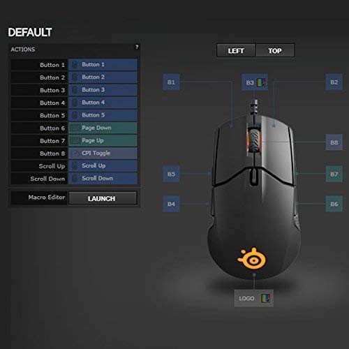 STEELSERIES SENSEI 310 AMBIDEXTROUS MOUSE 62432 thumbnail 6