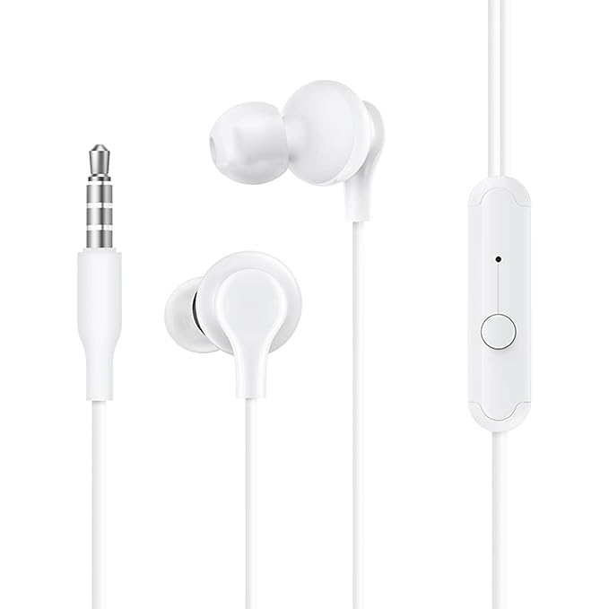 YESDIDO 2ND GEN DIRECT PLUG EARPHONE WHITE YH50 thumbnail 2