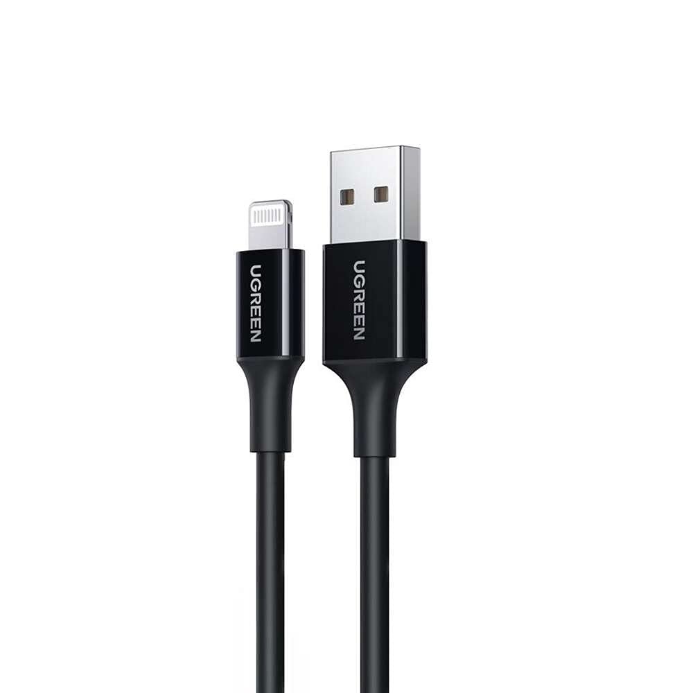 UGREEN USB-A TO LIGHTNING CABLE 2M BLACK US155