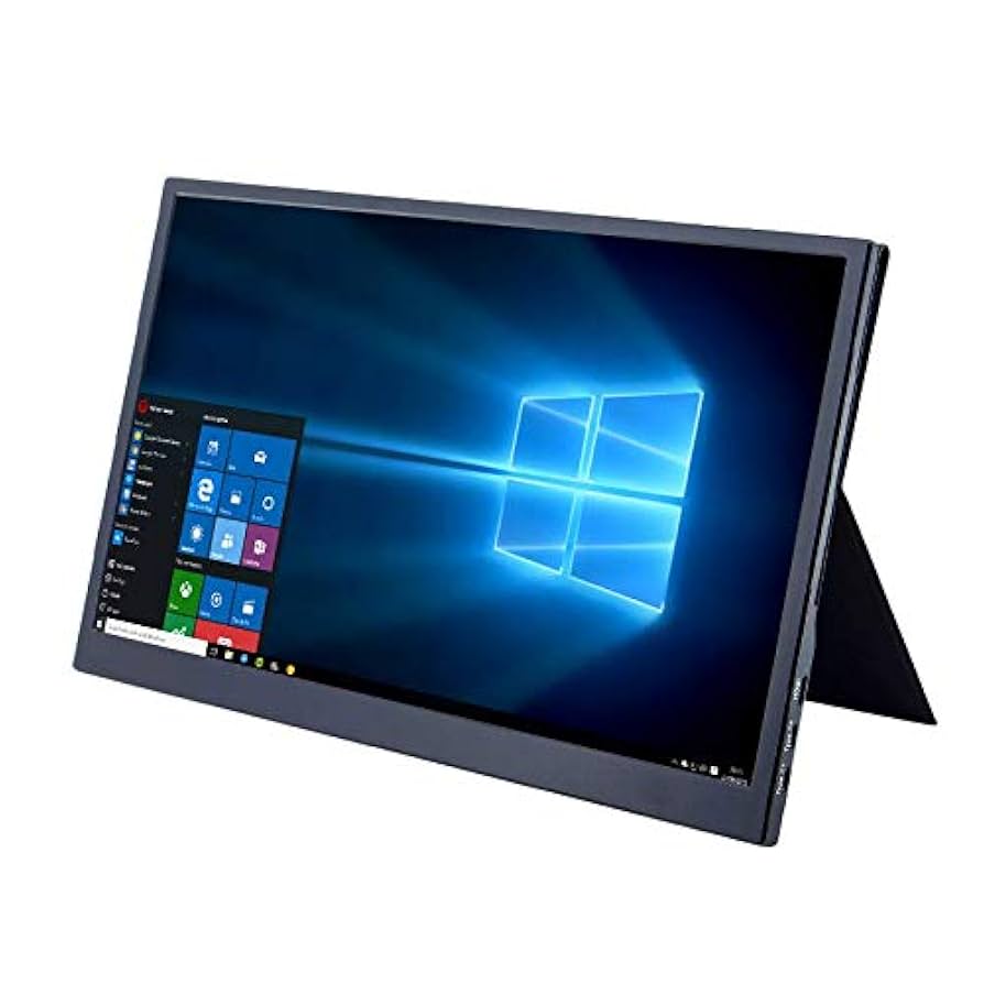 ANMITE 15.6 IPS FULL HD ALUMINIUM TOUCH PORTABLE MONITOR BLACK A456W01T