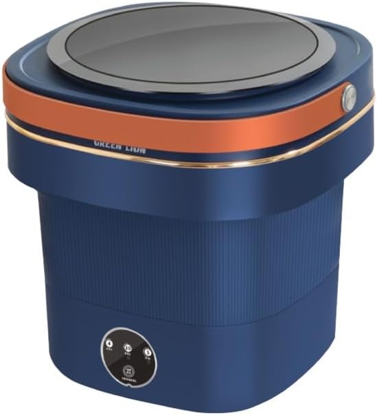GREEN LION FOLDABLE MINI WASHING MACHINE 9L 60W BLUE GNMINIWM9LBL thumbnail 2