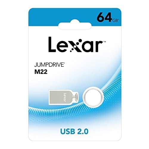 LEXAR JUMPDRIVE USB 2.0 64GB FLASH DRIVE M22 LJDM022064G-BNJNG thumbnail 2