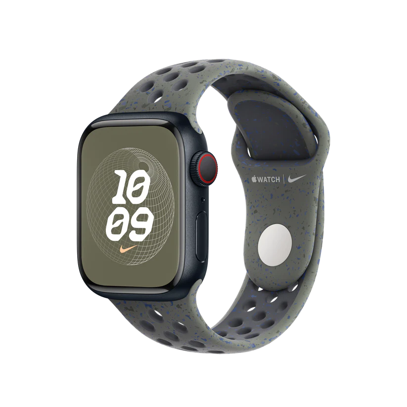 APPLE WATCH 41MM CARGO KHAKI NIKE SPORT BAND S/M MUUV3 thumbnail 2