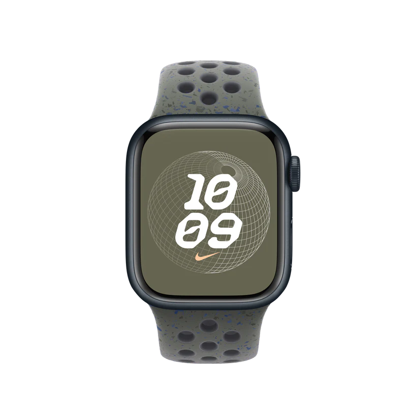 APPLE WATCH 41MM CARGO KHAKI NIKE SPORT BAND S/M MUUV3 thumbnail 3