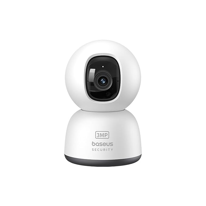 BASEUS SECURITY P1 LITE SERIES INDOOR CAMERA 2K UK MOON WHITE S0TV002133 thumbnail 3