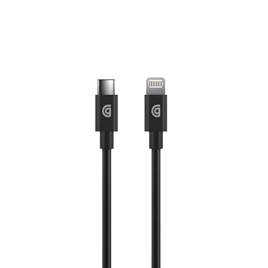 GRIFFIN TYPE C TO LIGHTNING CABLE I MTR BLACK GP-063-BLK-B