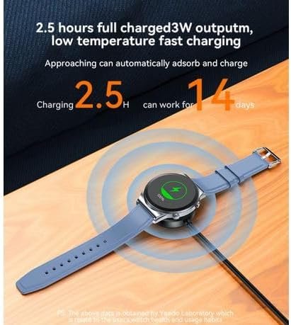 Yesido Samsung Type-C Magnetic Watch Charger (CA162) - Fast & Convenient Charging thumbnail 6