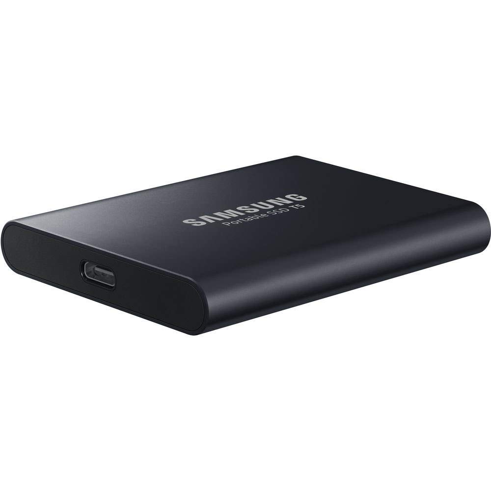 SAMSUNG PORTABLE SSD T5 1TB BLACK PA1T05 - Fast & Secure
