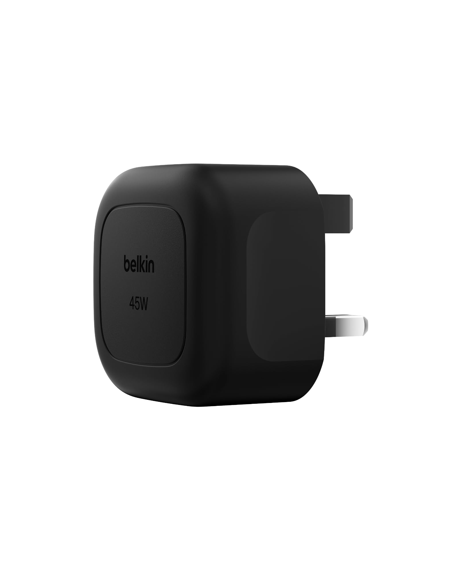BELKIN BOOSTCHARGE COMPACT 45W USB C WALL CHARGER BLACK WCA013MYBK