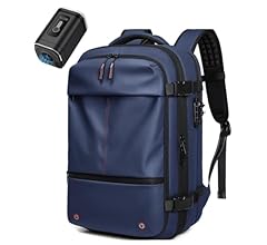 TRAVEL BACKPACK 19 INCH EXPANDABLE WITH PUMP BLUE FJ7757