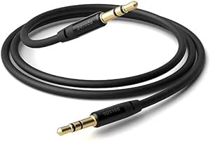 PORODO BLUE 3.5MM AUX AUDIO CABLE 1M BLACK PB-AU12AUC-BK