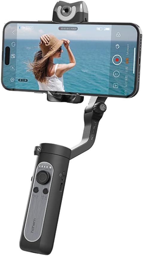 HOHEM ISTEADY V2 AI TRACKING SMARTPHONE GIMBAL BLACK thumbnail 4