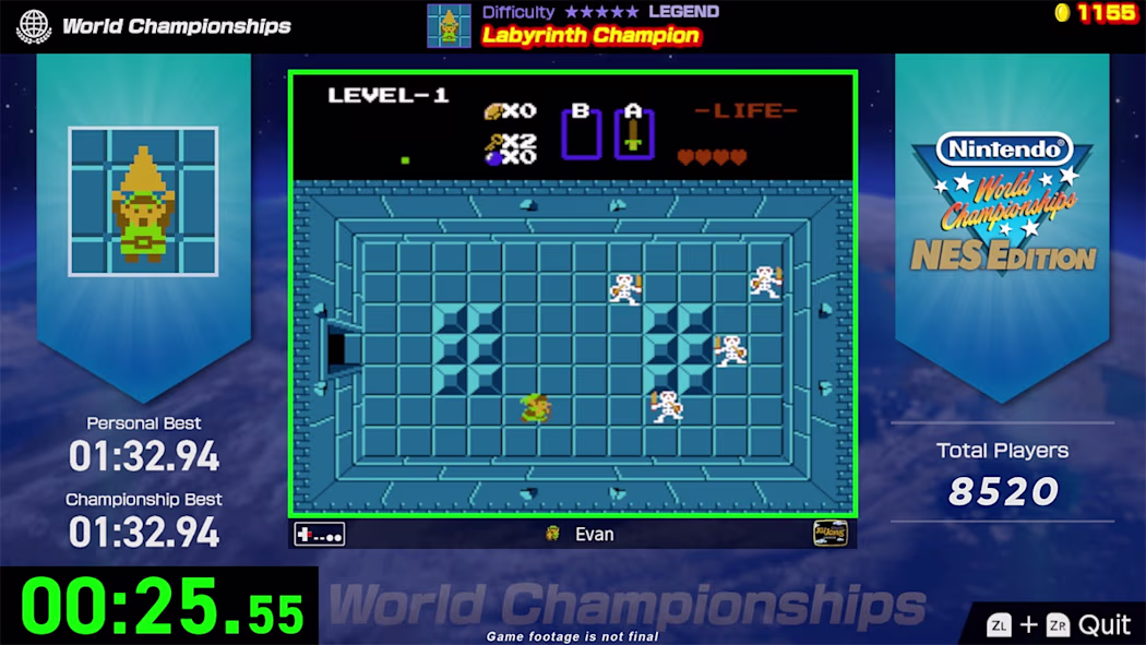 NINTENDO SWITCH WORLD CHAMPIONSHIPS NES EDITION GAME CD thumbnail 6