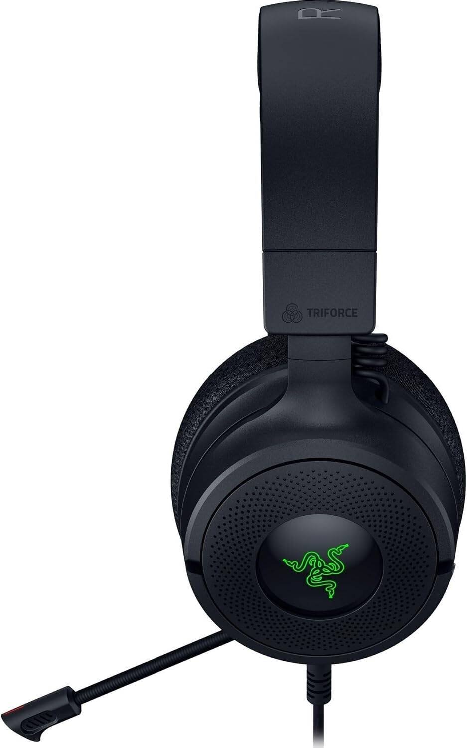 Razer Kraken V4 X Wired Gaming Headset (Black, RZ04-05180100-R3M1) - Comfort and Clear Audio for Gamers thumbnail 9