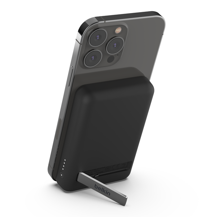 BELKIN BOOST CHARGE MAGNETIC WIRELESS POWERBANK 5K + STAND BLACK BPD004BTBK