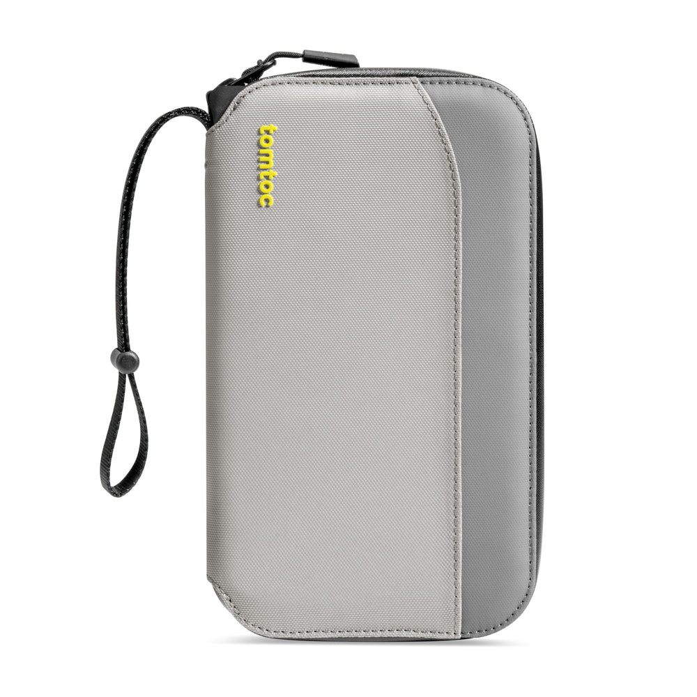 TOMTOC NAVIGATOR T03 PASSPORT HOLDER GRAY T03M1G1 thumbnail 2