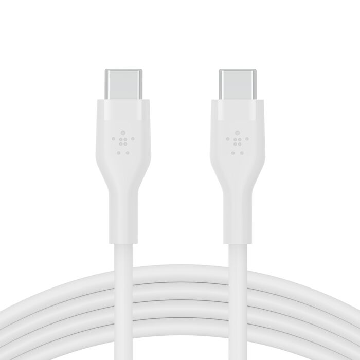 BELKIN BOOST CHARGE FLEX USB C TO USB C CABLE  3.3FT WHITE CAB009BT1MWH