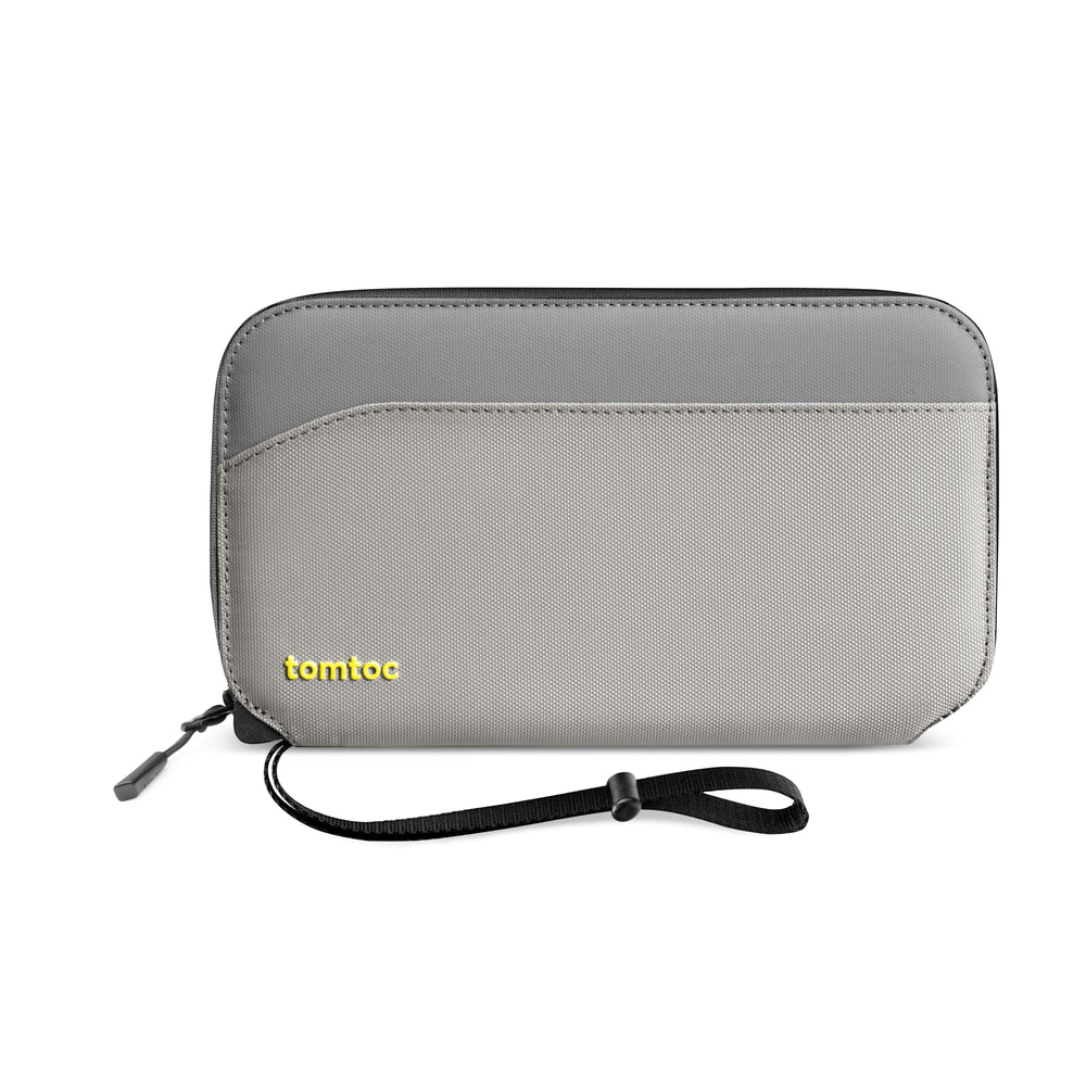 TOMTOC NAVIGATOR T03 PASSPORT HOLDER GRAY T03M1G1 thumbnail 4