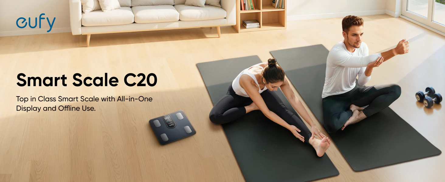 Eufy Smart Scale C20 Black T9130011 thumbnail 5