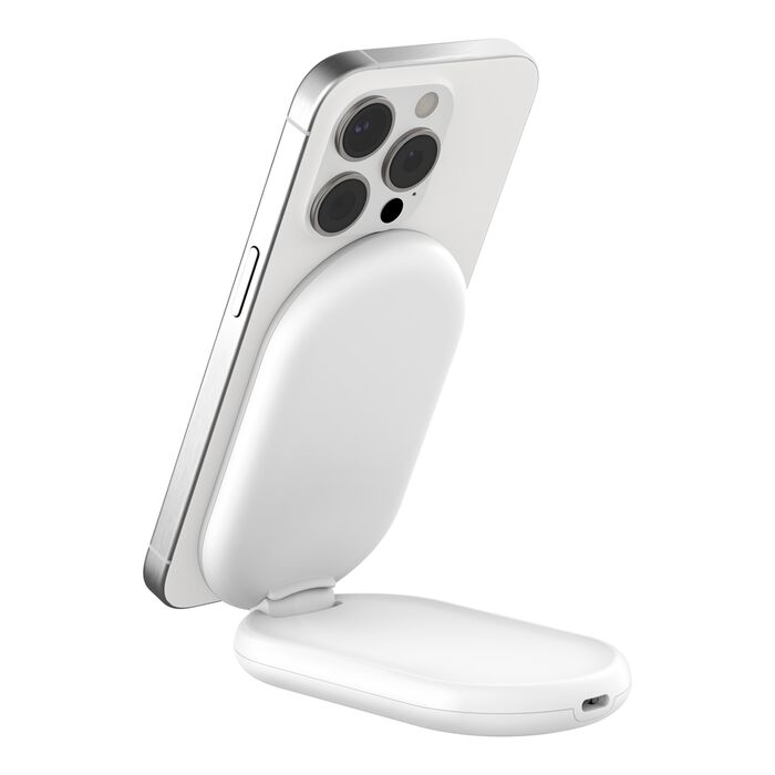 BELKIN BOOST CHARGE 15W MAGNETIC FOLDABLE CHARGER WHITE WIB007MYWH thumbnail 5
