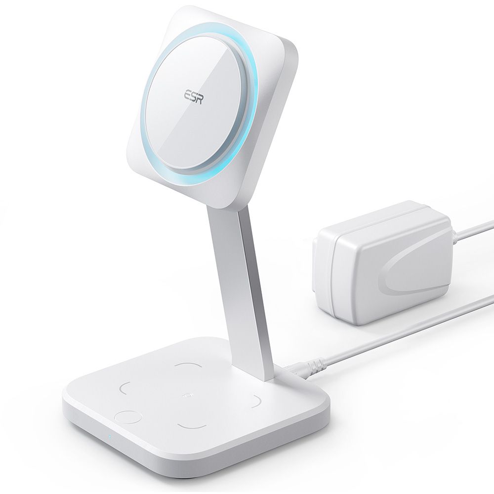 ESR HALOLOCK 2 IN 1 MAGNETIC WIRELESS CHARGER