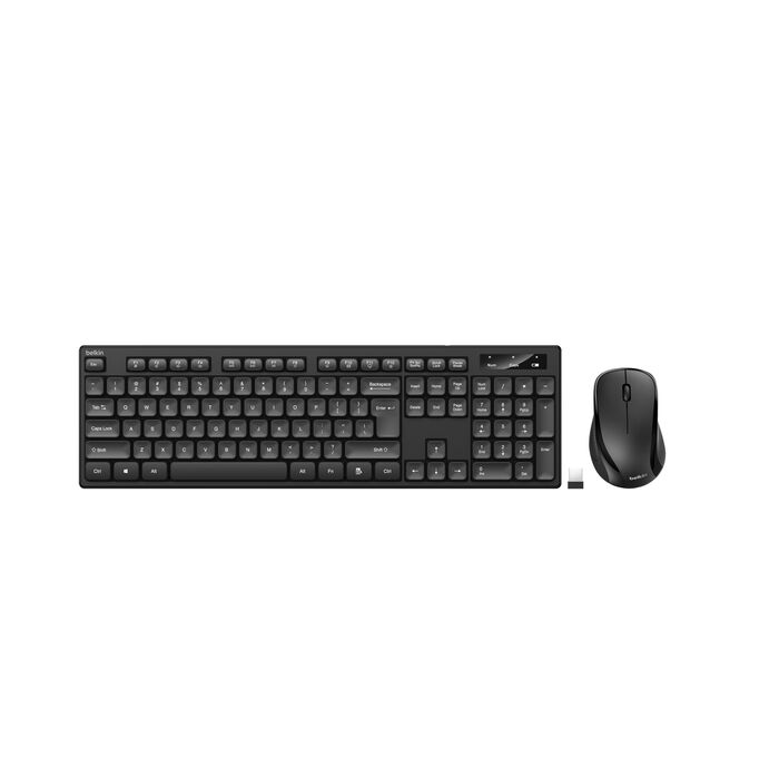 BELKIN CONNECT WIRELESS KEYBOARD AND MOUSE COMBO ARABIC BLACK BBZ010AR