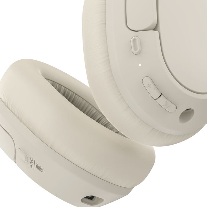 BELKIN SOUNDFORM ISOLATE NOISE CANCELLING OVER EAR HEADPHONE SAND AUD008HQSA thumbnail 3