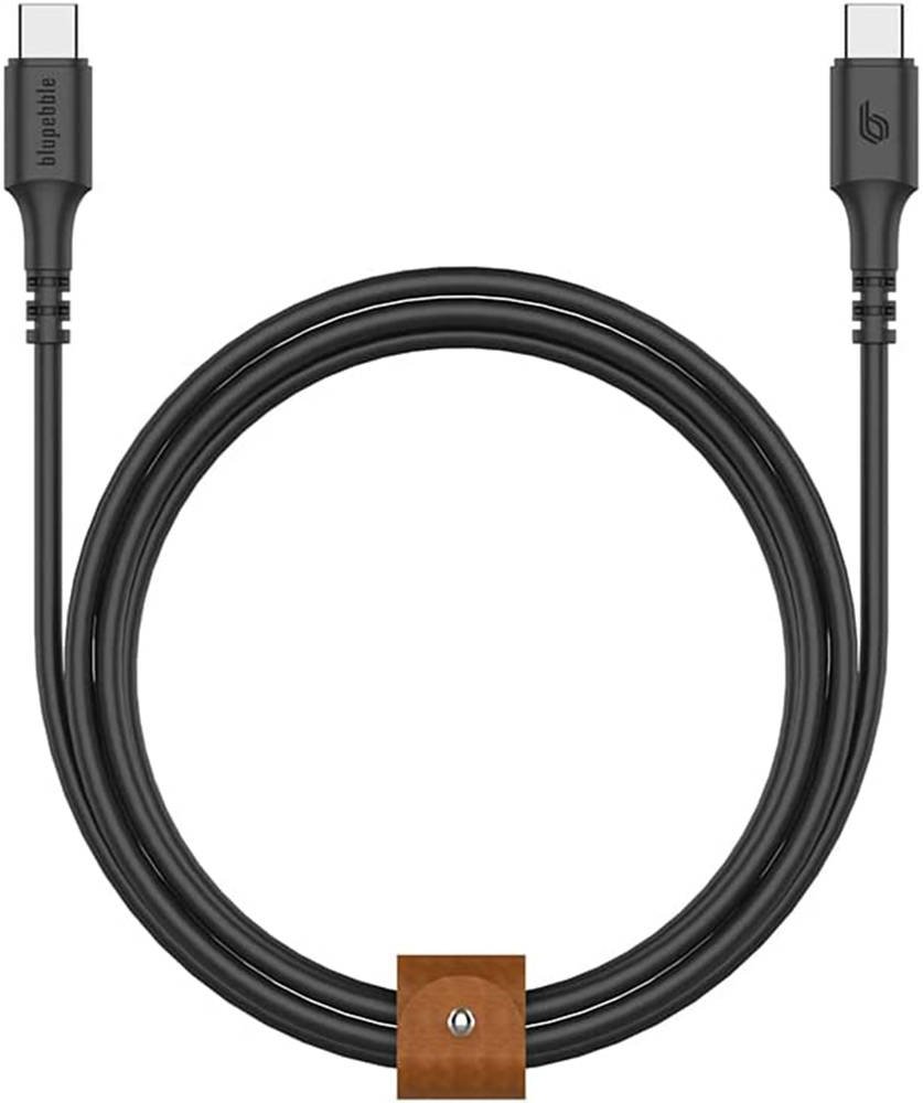 BLUPEBBLE POWERFLOW USB-C TO USB-C 60W CABLE 2M BLACK