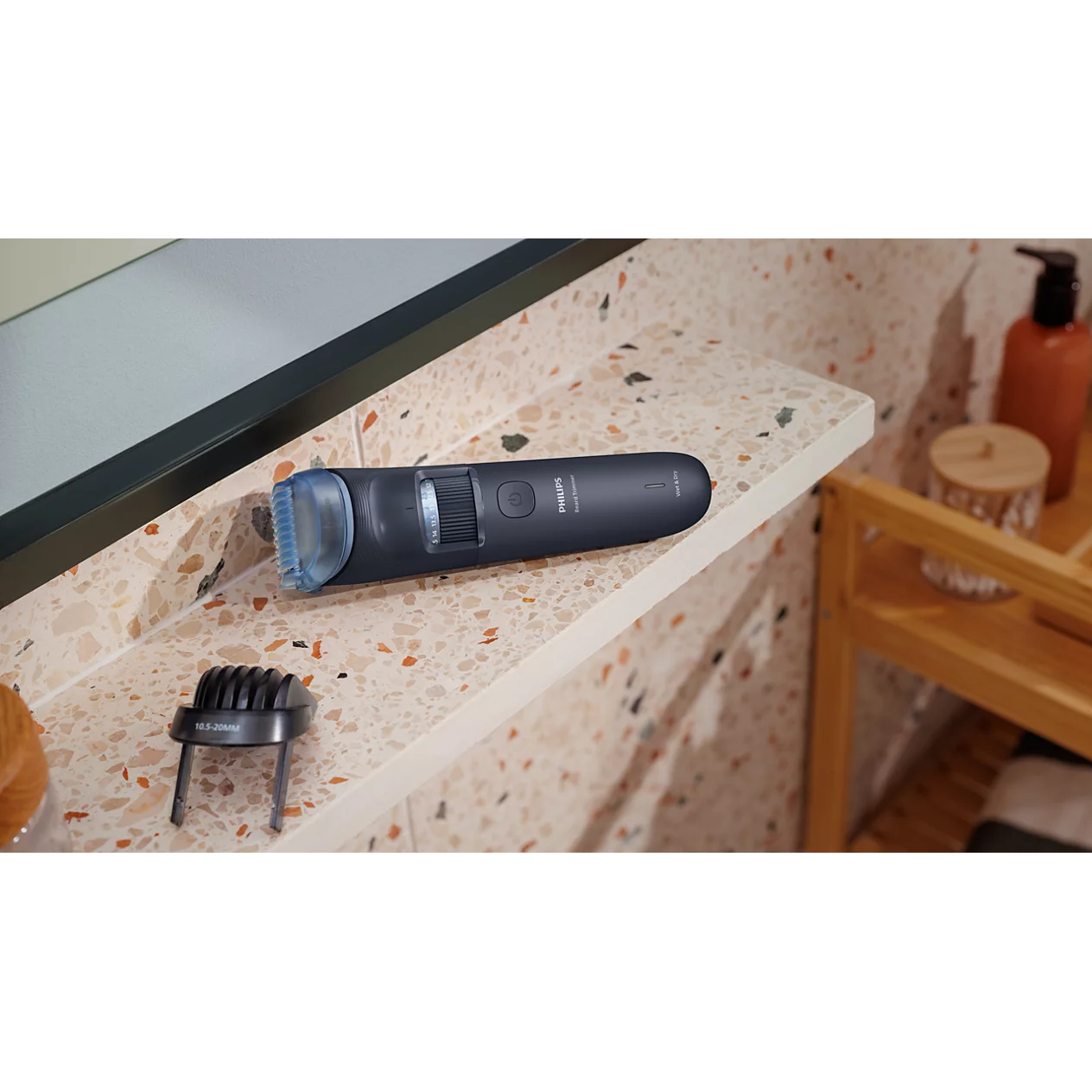 PHILIPS BEARD TRIMMER 3000 SERIES QUICK AND PRECISE TRIM GRAY BT366515 thumbnail 5