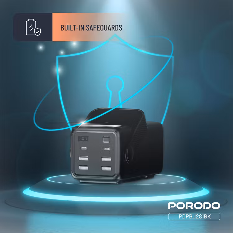 PORODO LARA 50000MAH POWER BANK PD20W BLACK PDPBJ281BK thumbnail 6