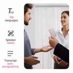 PLAUD NOTE TRANSCRIBE AI VOICE RECORDER SUMMARIZE NAVY BLUE NB-100 thumbnail 6