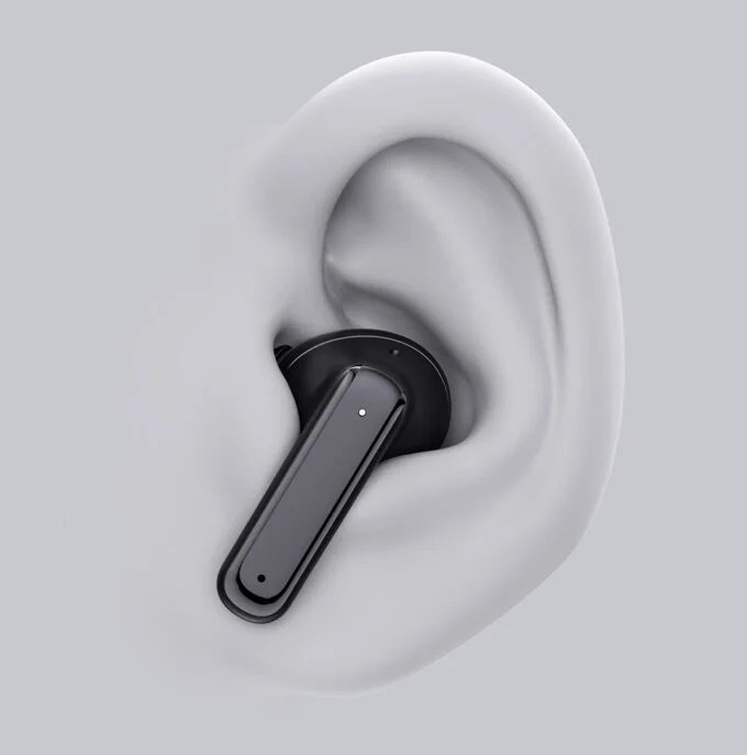 POWERO PLUS LARA ANC TRUE WIRELESS EARBUDS WITH TOUCH DISPLAY BLACK PR-LRBT9224-BK thumbnail 4