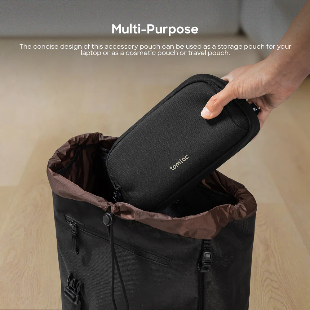 Tomtoc Light 1.8L T12 Electronic Accessory Pouch | Organize Your Gadgets with Ease thumbnail 7
