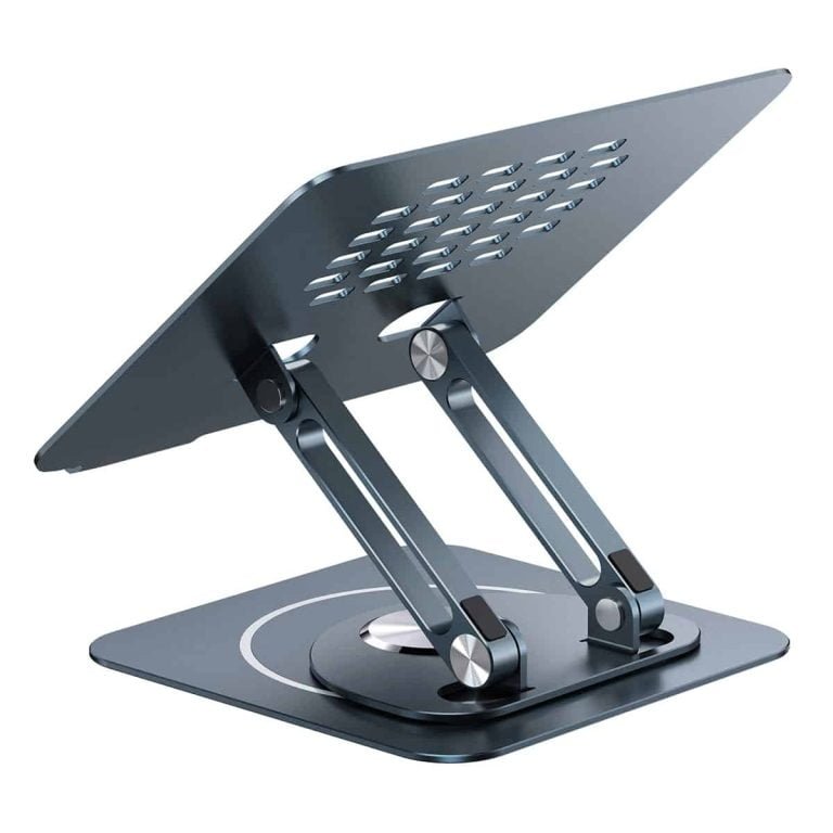 BASEUS ULTRASTABLE PRO SERIES ROTATABLE AND FOLDABLE LAPTOP STAND SPACE GRAY thumbnail 6