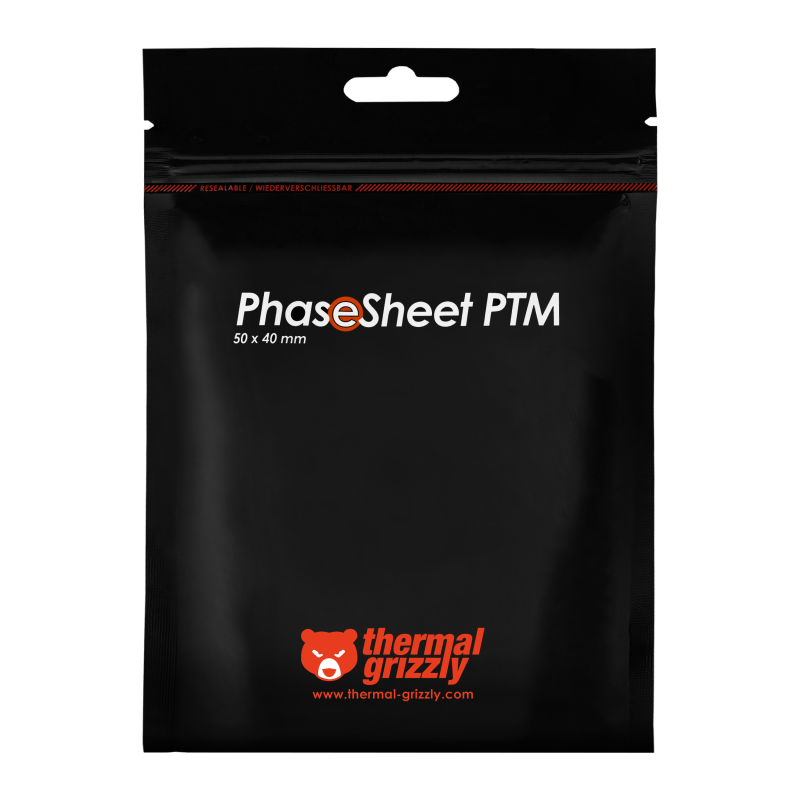 Thermal Grizzly TG PhaseSheet PTM - 50x40mm TG-PS-50-40 thumbnail 2