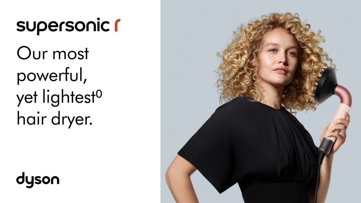 DYSON SUPERSONIC R HAIR DRYER CURLY+COILY CERAMIC PINK ROSE GOLD HD17 thumbnail 2