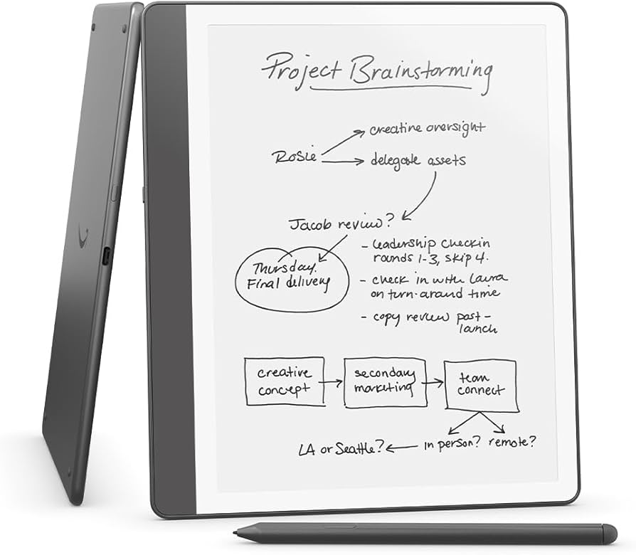 AMAZON KINDLE SCRIBE 10.2 INCH 32GB WITH PREMIUM PEN TUNGSTEN GREY C4A6T4