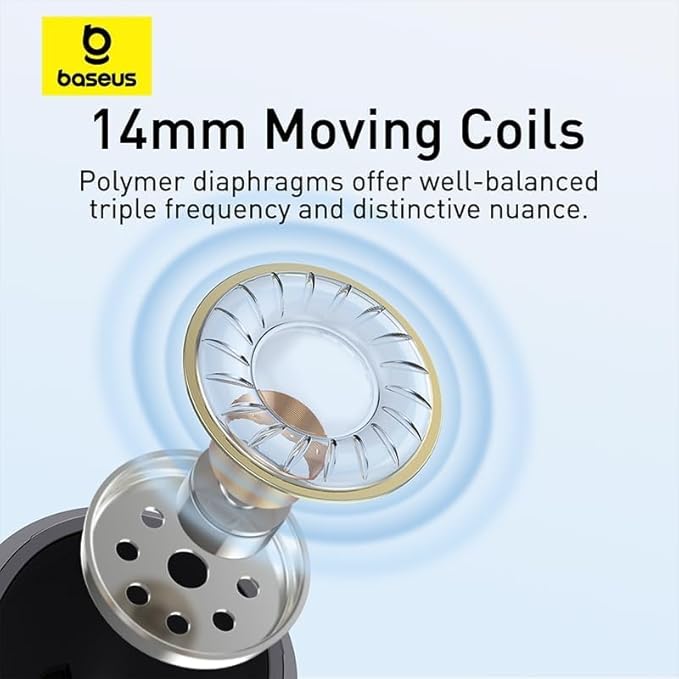 BASEUS ENCOK CZ17 SEMI IN EAR WIRED EARPHONE TYPE C BLACK thumbnail 6
