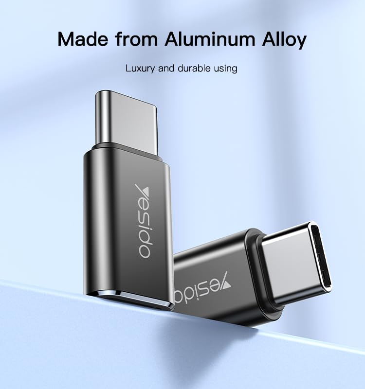 YESIDO OTG ADAPTER BLACK GS22 thumbnail 9